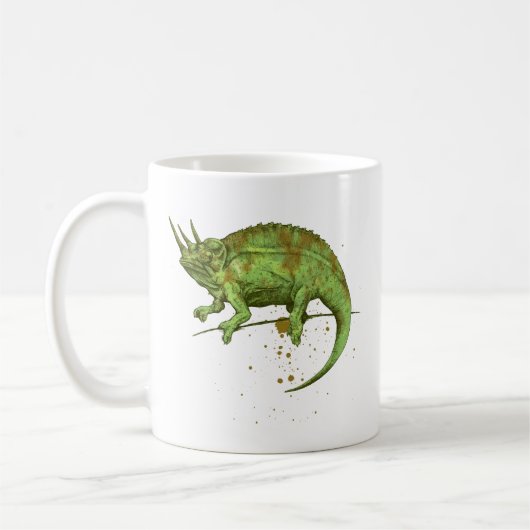 Jackson's chameleon kaffeetasse (Links)