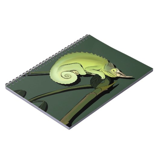 Jackson's Chameleon-Notebook Notizblock (Linke Seite)