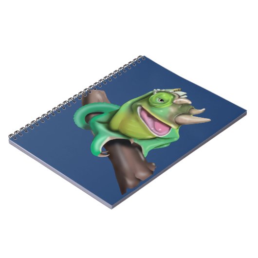 Jackson's Chameleon Notizblock (Linke Seite)