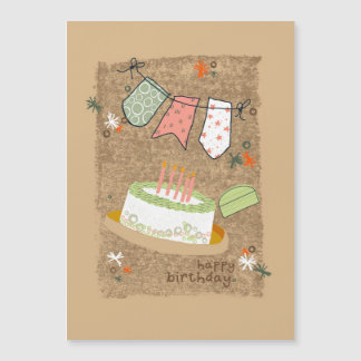 Jacksons Geburtstag Magneteinladung