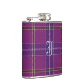 Jacksontartan-Flasche Flachmann (Rechts)