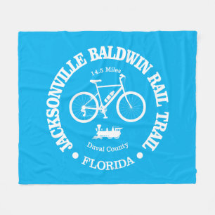 Jacksonville Baldwin Rail Trail (Radfahren) Fleecedecke