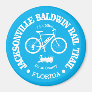 Jacksonville Baldwin Rail Trail (Radfahren) Magnet