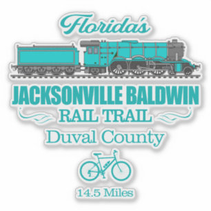 Jacksonville Baldwin Rail Trail (RT2) Aufkleber