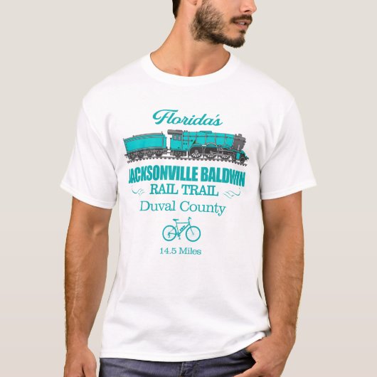 Jacksonville Baldwin Rail Trail (RT2) T-Shirt (Vorderseite)