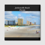 Jacksonville Beach, Florida Magnet<br><div class="desc">Jacksonville Beach,  Florida Landschaft Hintergrund</div>