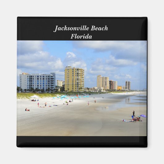 Jacksonville Beach, Florida Magnet (Vorne)