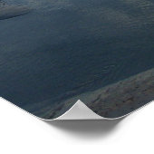 Jacksonville Beach, Florida - Surfer Sunrise Poster (Ecke)