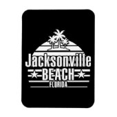 Jacksonville Beach Magnet (Vertikal)