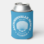 Jacksonville Beach (Seashell) Dosenkühler (Kanne Rückseite)
