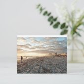 Jacksonville Beach Sunrise Postkarte (Stehend Vorderseite)