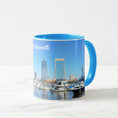 Jacksonville Cityscape, Florida Tasse (VorderseiteRechts)