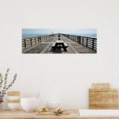 Jacksonville Fishing Pier Poster (Küche)
