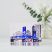 Jacksonville, FL Postkarte (Stehend Vorderseite)