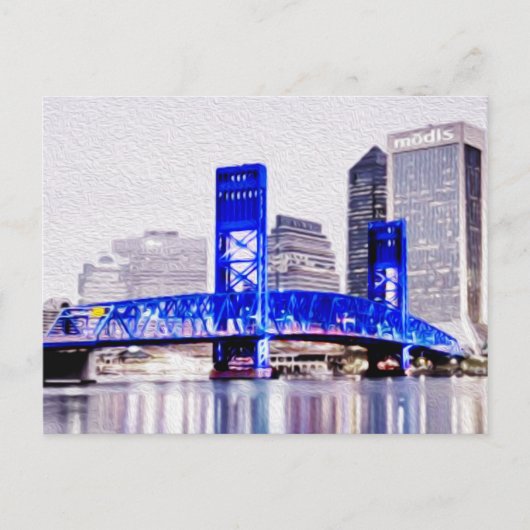 Jacksonville, FL Postkarte (Vorderseite)