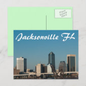 Jacksonville FL Postkarte (Vorne/Hinten)