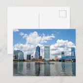 Jacksonville, FL Postkarte (Vorne/Hinten)