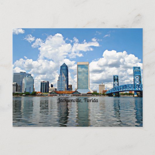 Jacksonville, FL Postkarte (Vorderseite)