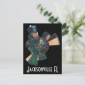 Jacksonville FL Postkarte (Stehend Vorderseite)
