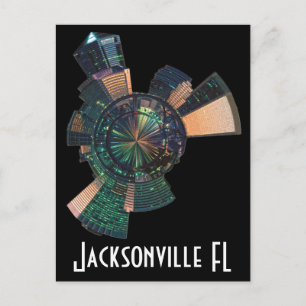 Jacksonville FL Postkarte