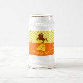 Jacksonville Flag Bierglas (Mittel)