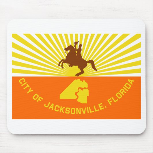 Jacksonville Flag Mousepad (Vorne)