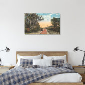 Jacksonville, Florida - Ansicht von John Anderson Leinwanddruck (Insitu (Schlafzimmer))