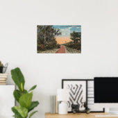 Jacksonville, Florida - Ansicht von John Anderson Poster (Heimbüro)