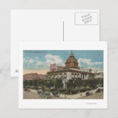 Jacksonville, Florida - Außenansicht der Stadt Postkarte (Vorne/Hinten)