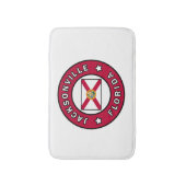 Jacksonville Florida Badematte (Vorderseite Vertikal)