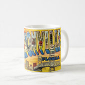 Jacksonville Florida Begrüßungstasse Kaffeetasse (VorderseiteRechts)