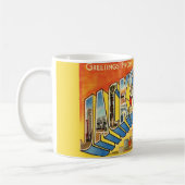 Jacksonville Florida Begrüßungstasse Kaffeetasse (Links)