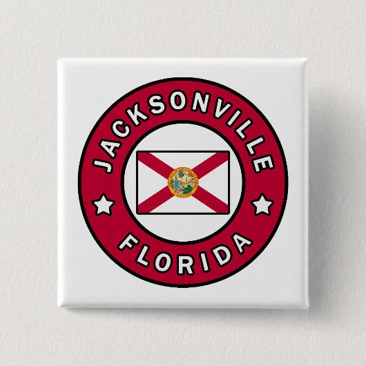 Jacksonville Florida Button (Vorderseite)
