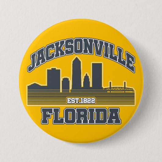 Jacksonville, Florida Button (Vorderseite)