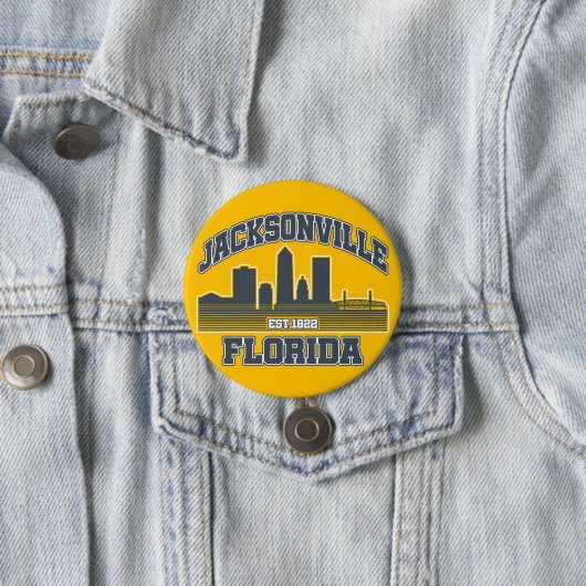 Jacksonville, Florida Button (Beispiel)
