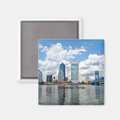 Jacksonville, Florida City Magnet (Vorderseite/Rückseite)