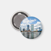 Jacksonville, Florida City Magnet (Vorderseite/Rückseite)