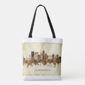 Jacksonville Florida Cityscape Tasche (Rückseite)