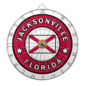 Jacksonville Florida Dartscheibe (vorne)