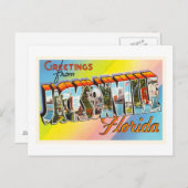 Jacksonville Florida FL Vintage Reise Souvenir Postkarte (Vorne/Hinten)