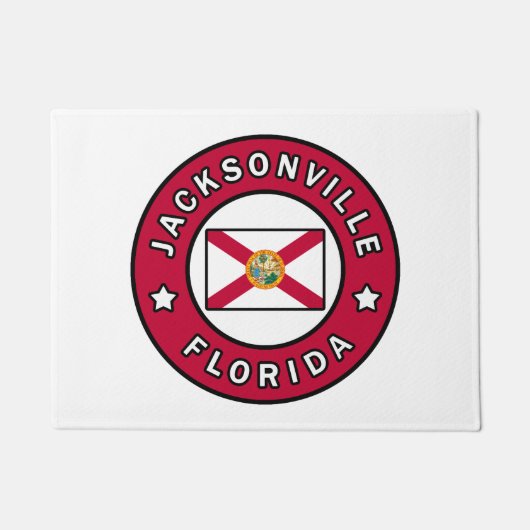 Jacksonville Florida Fußmatte (Vorderseite)