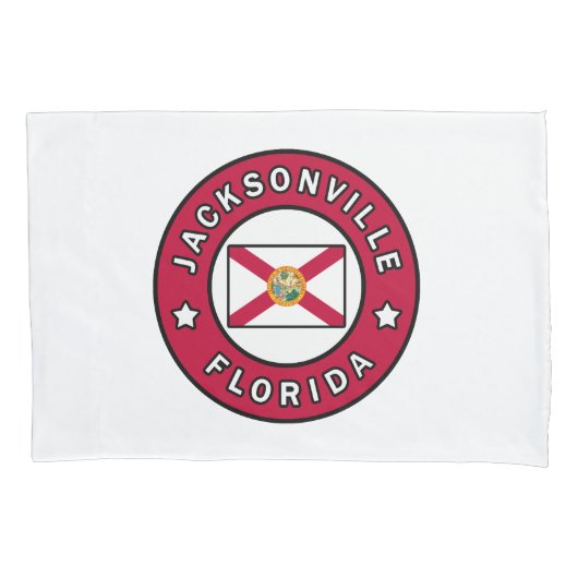 Jacksonville Florida Kissenbezug (Vorderseite)