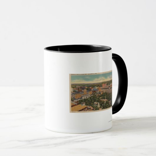 Jacksonville, Florida - Luftbild von Hemming Tasse (VorderseiteRechts)