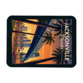 Jacksonville Florida Magnet (Horizontal)