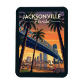 Jacksonville Florida Magnet (Vertikal)