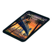 Jacksonville Florida Magnet (Linke Seite)