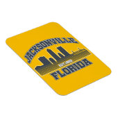 Jacksonville, Florida Magnet (Rechte Seite)