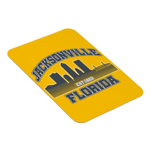 Jacksonville, Florida Magnet (Rechte Seite)