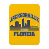 Jacksonville, Florida Magnet (Vertikal)