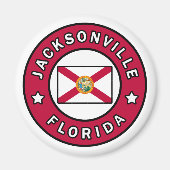 Jacksonville Florida Magnet (Vorne)